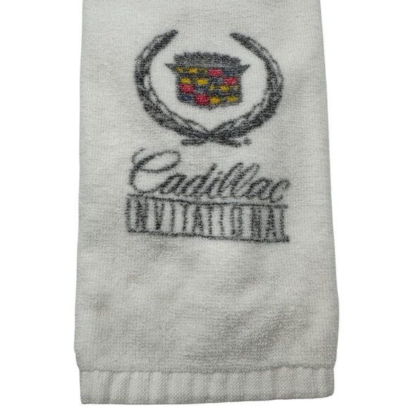 Vintage Boeing & Cadillac Invitational Golf Towels Set of 2 Made in USA - Picture 3 of 7